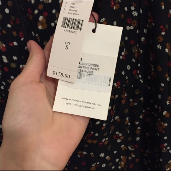 Faithfull the Brand Melia Midi Dress La Contrie - Picture 6 of 8